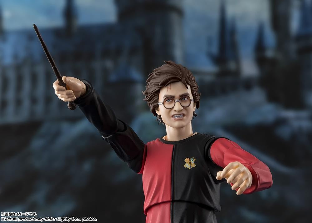 Em estoque BANDAI Harry Potter e o Cálice de Fogo Harry Potter Lord Voldemort Anime Action Figures Modelo Brinquedos Presentes de Feriado