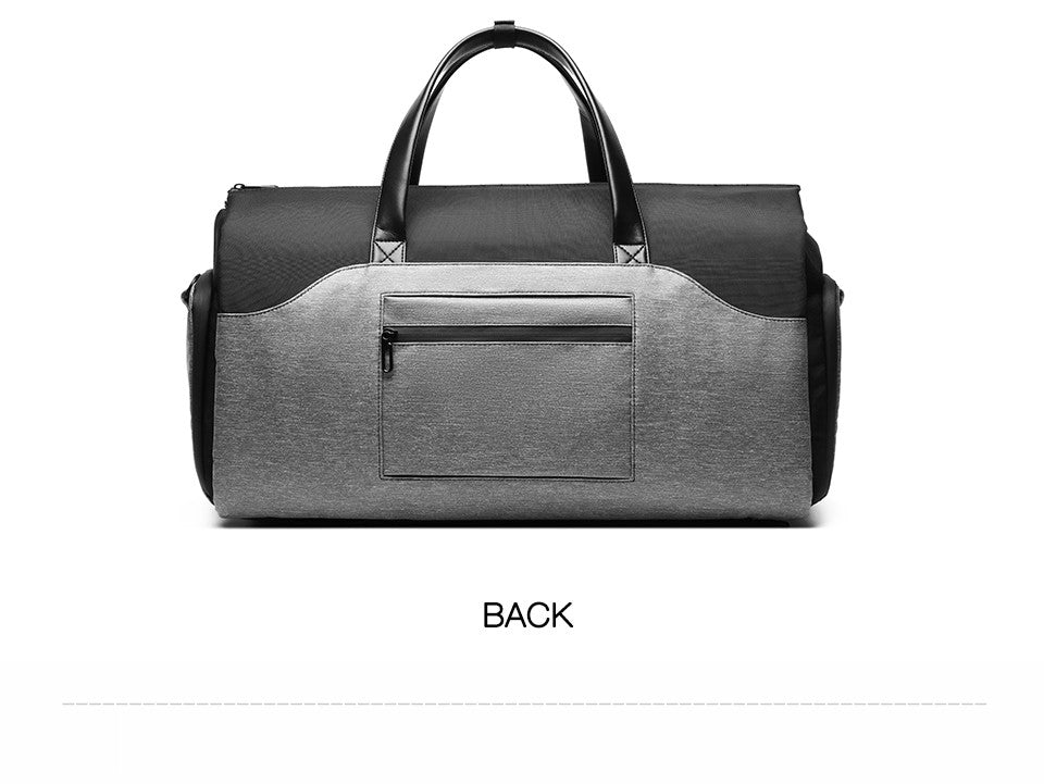 OZUKO Multifunction Men Suit Storage Travel Bag Large Capacity Luggage Handbag Male Waterproof Travel Duffel Bag Shoes Pocket
