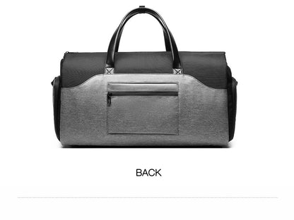 OZUKO Multifunction Men Suit Storage Travel Bag Large Capacity Luggage Handbag Male Waterproof Travel Duffel Bag Shoes Pocket