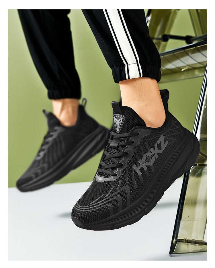 Tênis de Corrida Masculino com Placa de Carbono e Amortecimento de Ar, Tênis Esportivo Feminino Macio e Robusto, Sapatos Casuais para o Dia a Dia e Caminhada ao Ar Livre