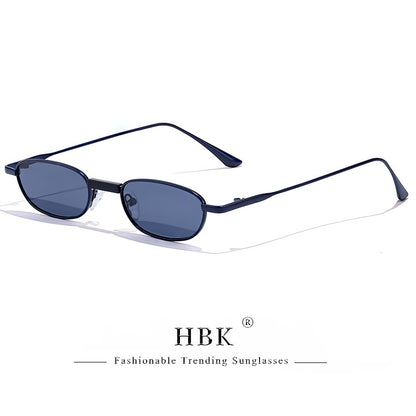 Óculos de Sol HBK New Retrô Polarizados Masculino Armação Pequena Lentes Tac Óculos de Sol Punk Feminino Pesca Óculos de Festa ao Ar Livre