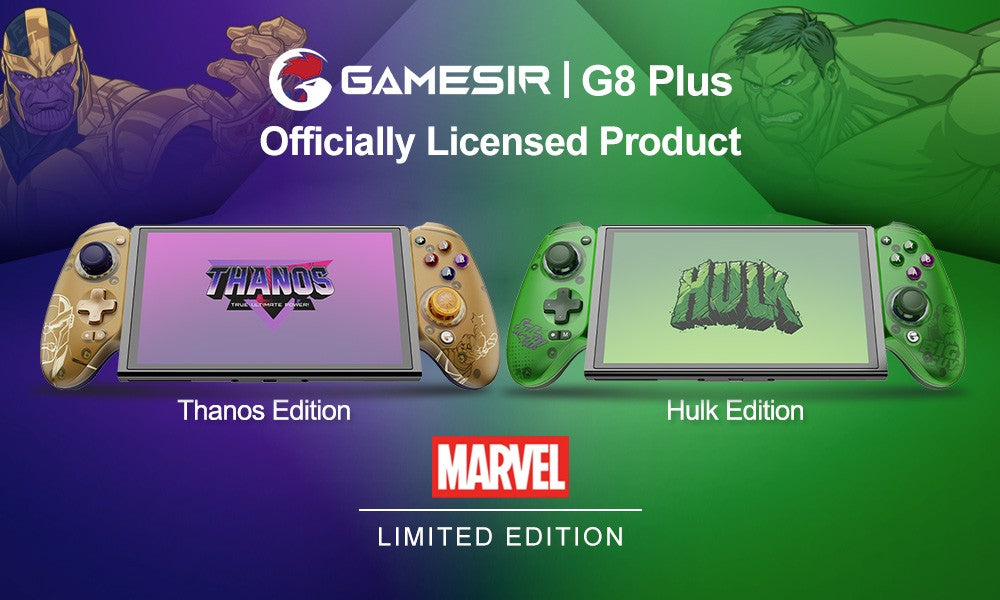 GameSir G8 Plus Gamepad for Nintendo Switch 2/1 Steam PC Phone Controller iOS Android Hall Effect Joysticks and Analog Triggers