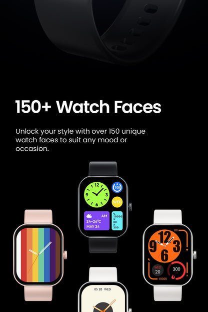 HAYLOU Watch S6 Voice Calling Smart Watch Men Health Monitoring IP68 Waterproof Smart Notifications Voice Assistant Smartwatch