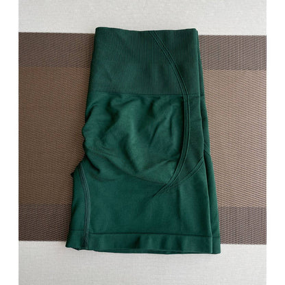 TKITK Seamless Tight shorts Gym shorts Womens Workout Yoga shorts  Soft High Waist Outfits Fitness Sports Wear