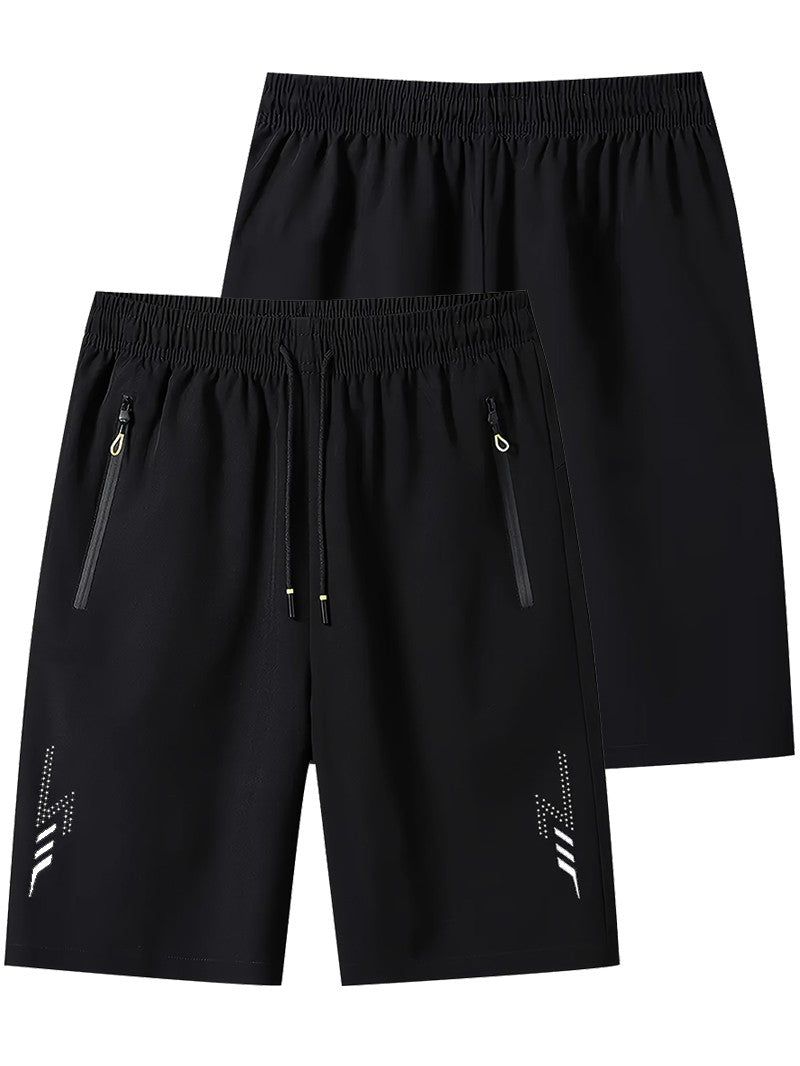 Gym Shorts Men Summer Quick Dry Training Shorts Fitness Drawstring Lightweight Athletic Sweatpants Workout Bottoms Running Wear