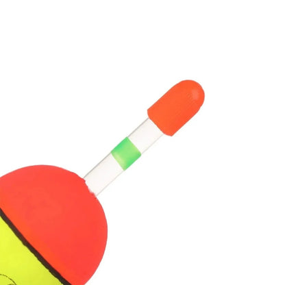 2/10pcs EVA Luminoso Pesca Noite Flutuante Luz Vara Espuma Plástica Bobber Mar Pesca em Rocha Chumbadas Flutuadores Acessórios de Pesca