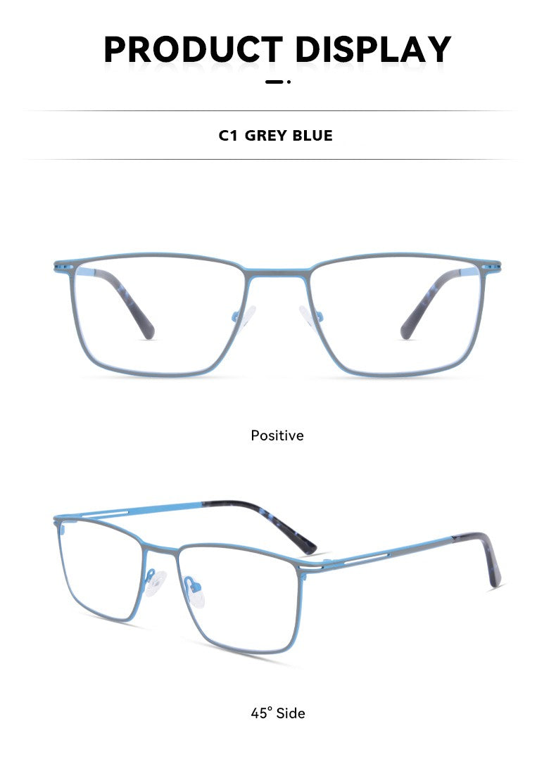 Óculos de Leitura KANSEPT Plus para Homens Lente de Vidro Transparente Óculos de Grau Feminino Lentes de Miopia Armações de Óculos