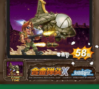 Era Models Metal Slug X Series - Conjunto Militar em Miniatura de Tanque, Avião, Caminhão e Figuras POW para Coleção de Brinquedos