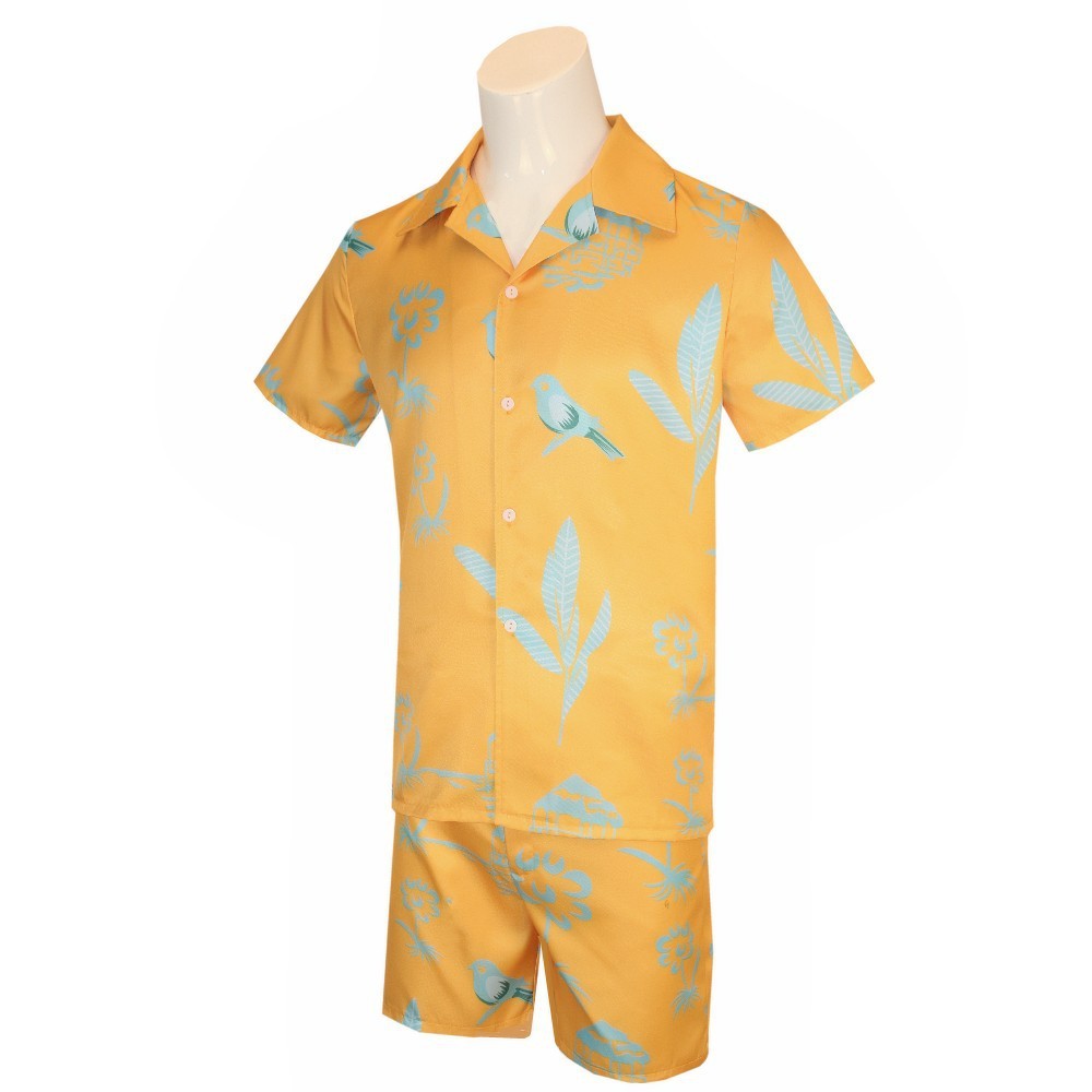 Costume De Cosplay Du Film Ken Pour Adulte, T-shirt Noir, Écharpe Rose, Ensemble Complet, Princesse, Ixde Carnaval D'Halloween