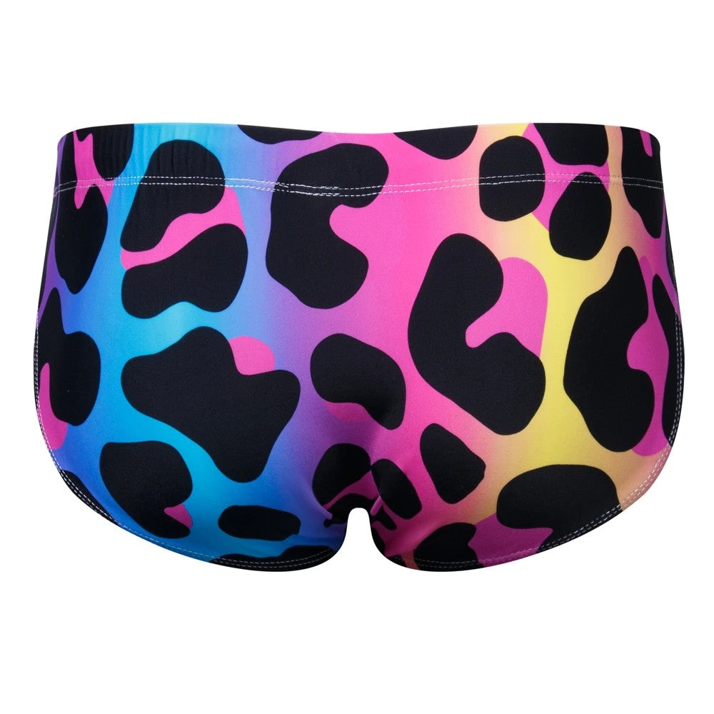 Sexy Man's Brand Swimming Push-up Pad Swim Trunks Low Waist Swimming Men Briefs Swimwear Boxers Patchwork Color Hot Sell Summer