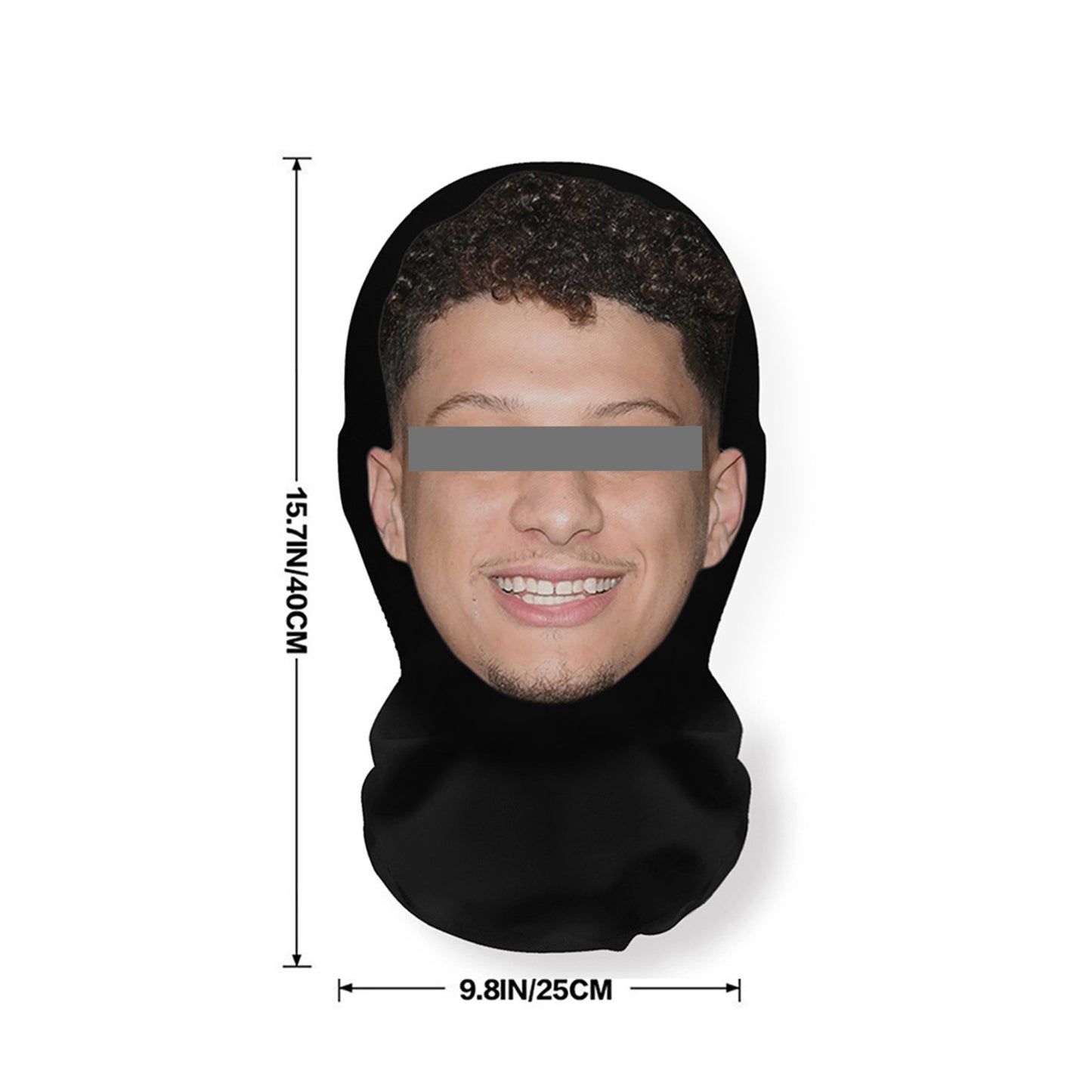 1 PCS 3D Seamless Mask Realistic Face Masks Summer Sunshade Mask Head Scarf Cosplay Role Balaclava Headgear Funny Face Printed