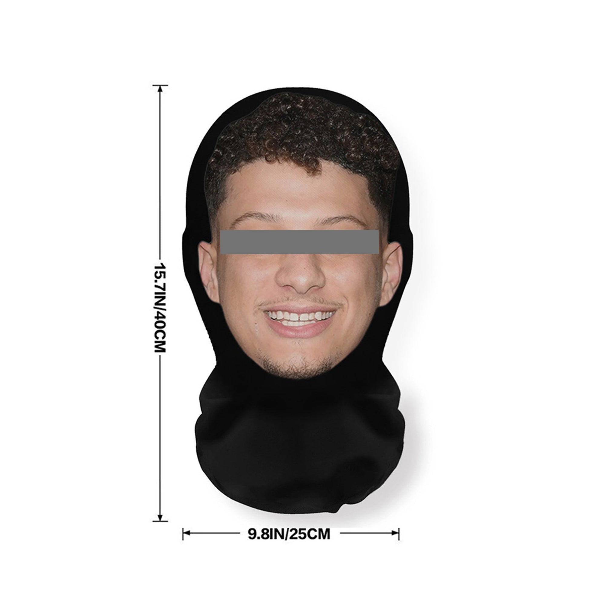1 PCS 3D Seamless Mask Realistic Face Masks Summer Sunshade Mask Head Scarf Cosplay Role Balaclava Headgear Funny Face Printed