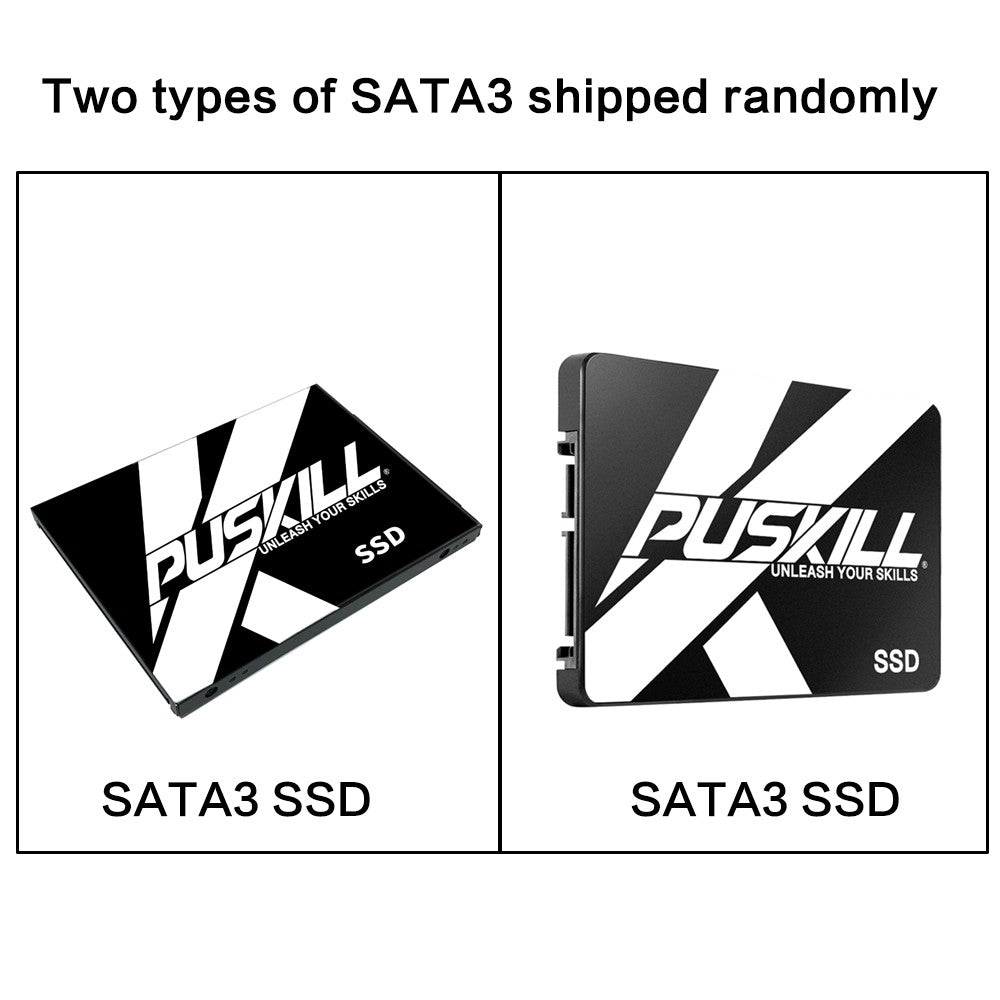 PUSKILL SATA3 1TB 2TB 512GB 256GB 128GB SSD 2,5 polegadas Disco Rígido Interno de Estado Sólido para Notebook Desktop