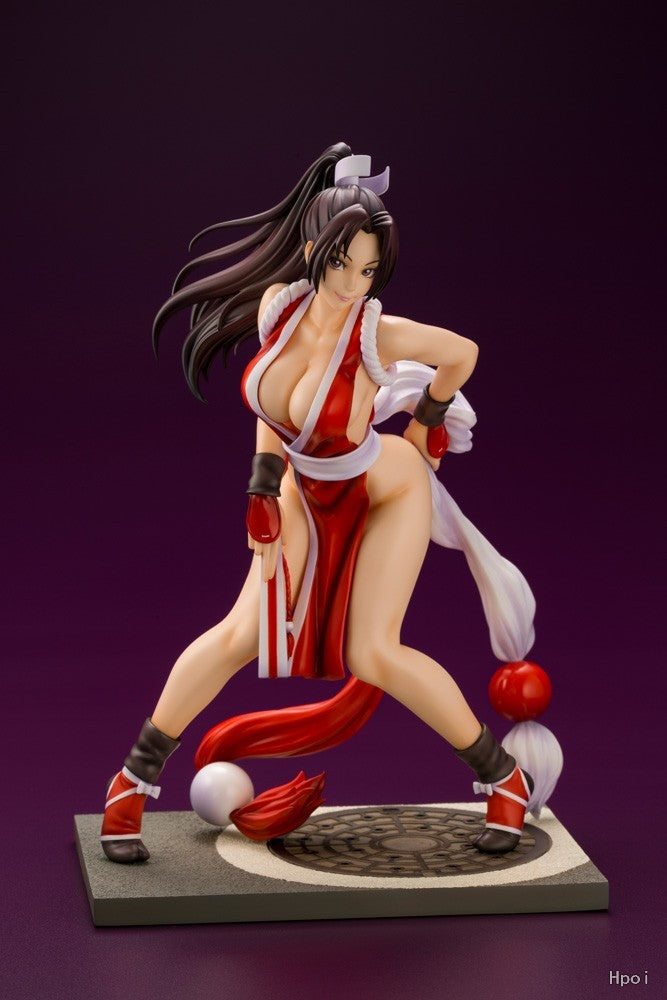 Em estoque Original KOTOBUKIYA SNK Linda Garota King of Fighters 98 Shiranui Mai Série 1/7 Figuras Modelos de Brinquedos