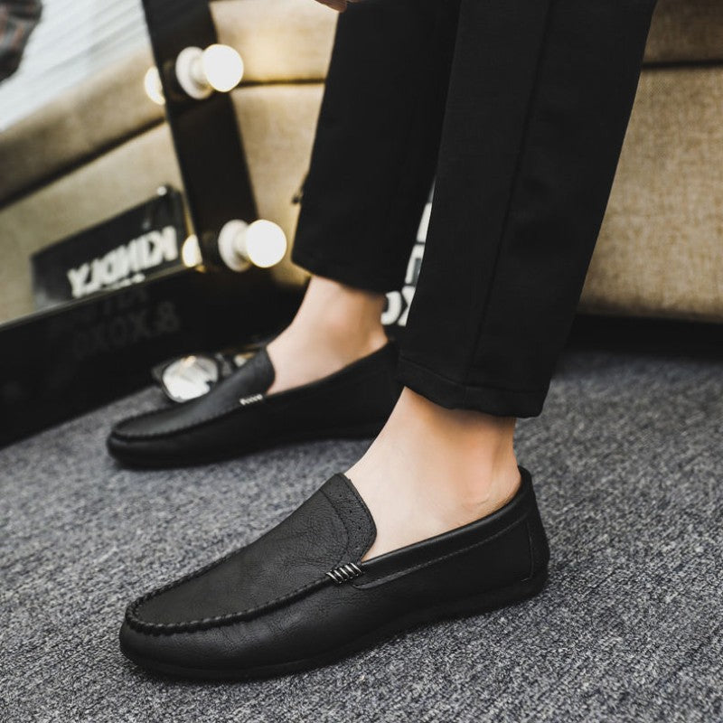 Sapato Social Casual Masculino de Couro Preto Marrom Barato Liquidação Novos Sapatos Masculinos Oficiais Legítimos Cavalheiro 39