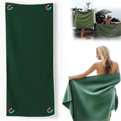 Beach Towel Bath Magnetic Beach Towel Towel During Beach Trips and Camping Magnetic Bath Towel Towel