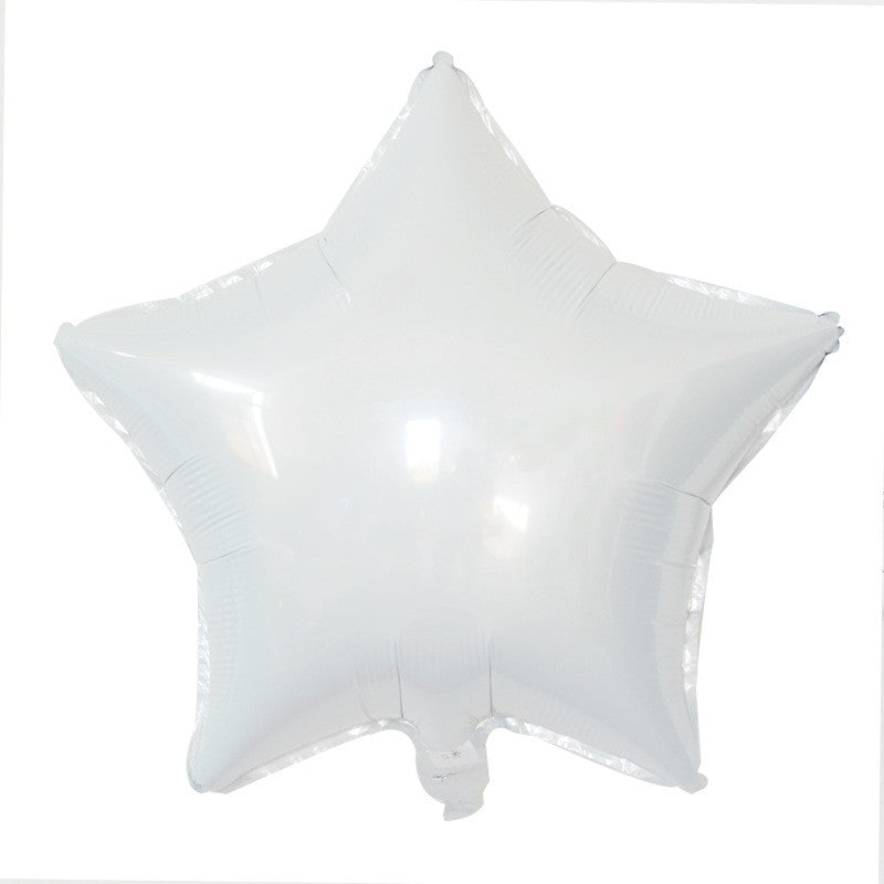 10pcs 18inch Star Foil Balloons Helium Balloon Children toy Gift 1st Birthday Party Wedding Decorations kids Globos Baby Shower
