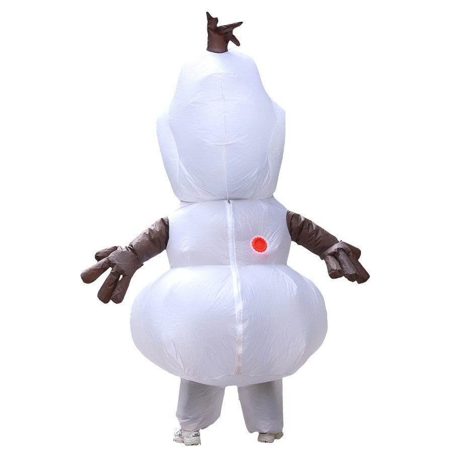 Cute and Unique Standing Shark Shaped Inflatable Suit Funny Ballet Inflatable Suit Suitable for Halloween Christmas Play Props