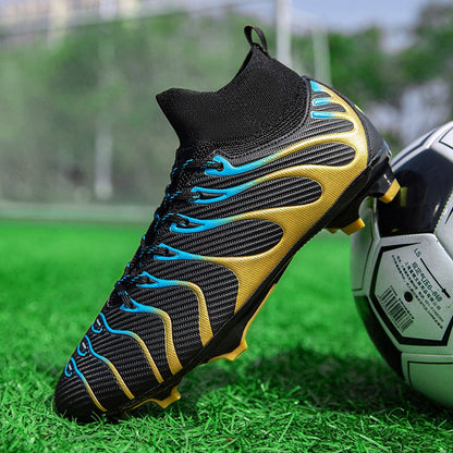 Men's Football Boots TF/FG Adults Soccer Shoes Professional High Quality Soccer Cleats Teenager Anti-slip Outdoor Sports Sneaker