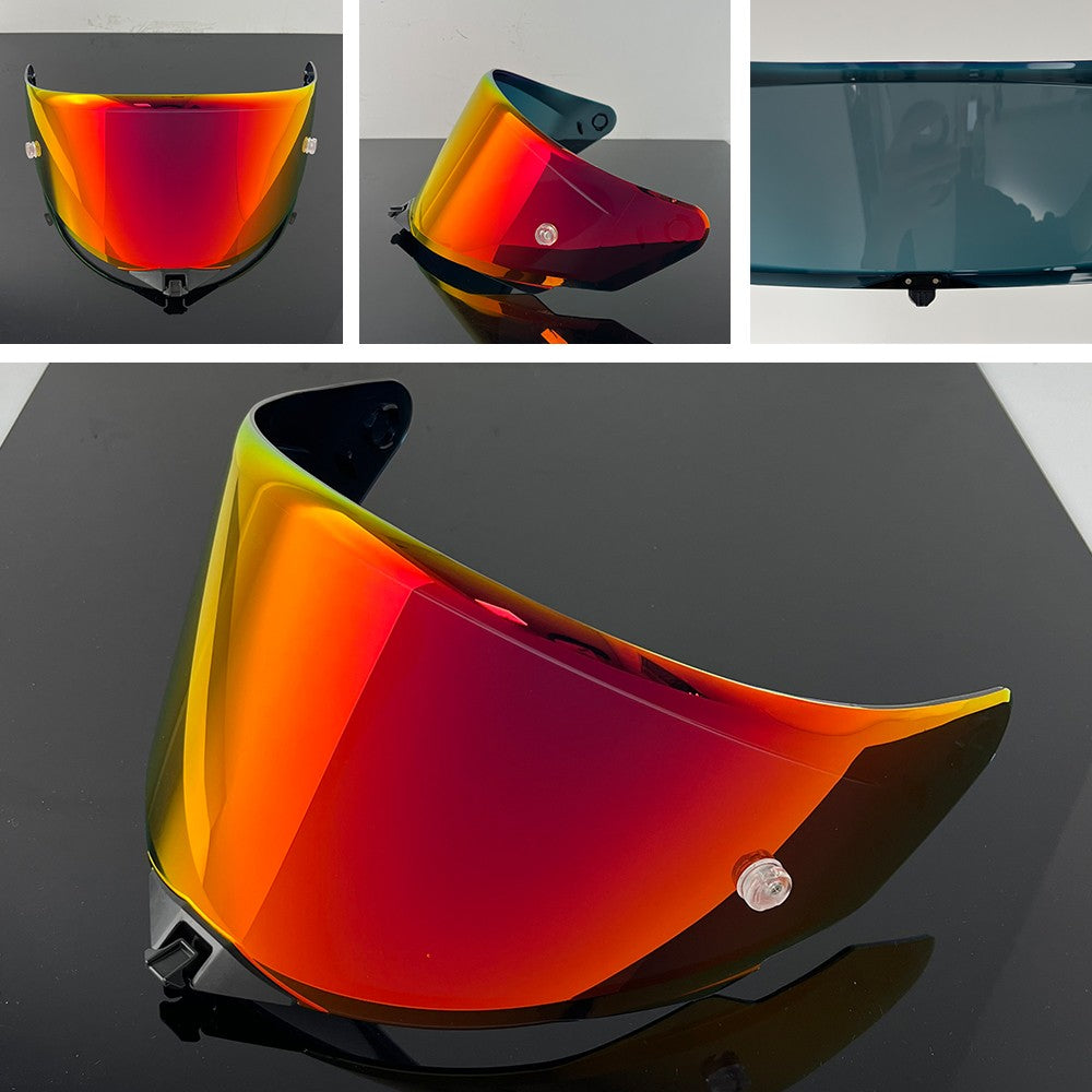 Viseira de capacete de motocicleta para capacetes KYT TT Revo Lente de substituição Escudo Para-brisa Óculos para KYT