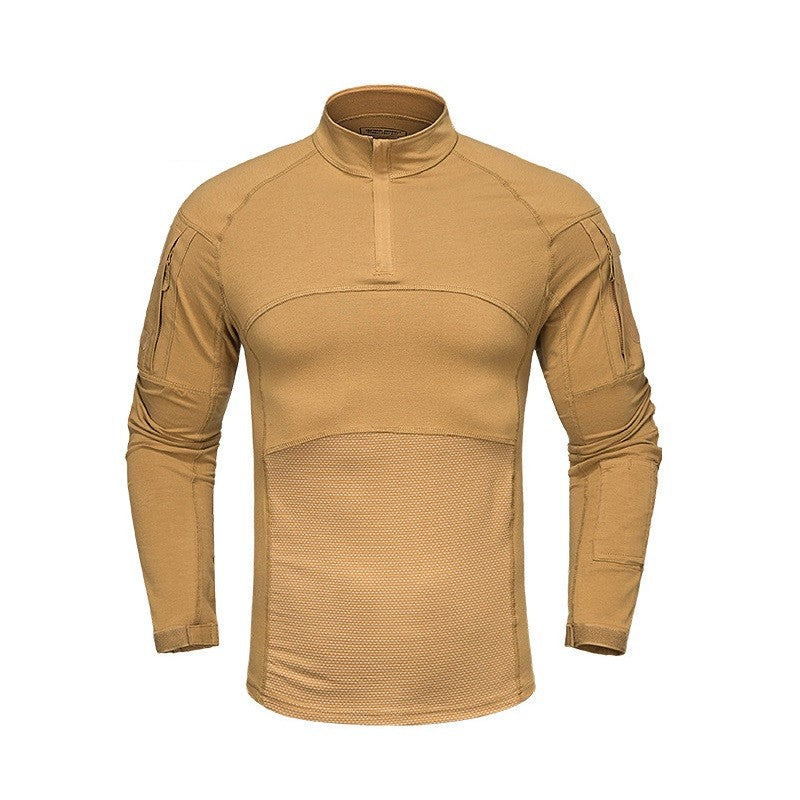 Men Outdoor New Tactical Camo Frog Shirts Wear Resistant Scratchproof Breathable T-shirt Climbing Combat Hunting Men Shirt