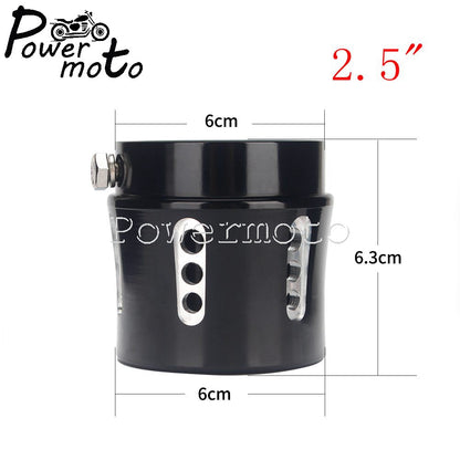 Custom 1-3/4" Exhaust Tip Cafe Racer Tail Pipe Cap for Harley Touring Sportster XL Chopper Bobber Scrambler XS650 CB500