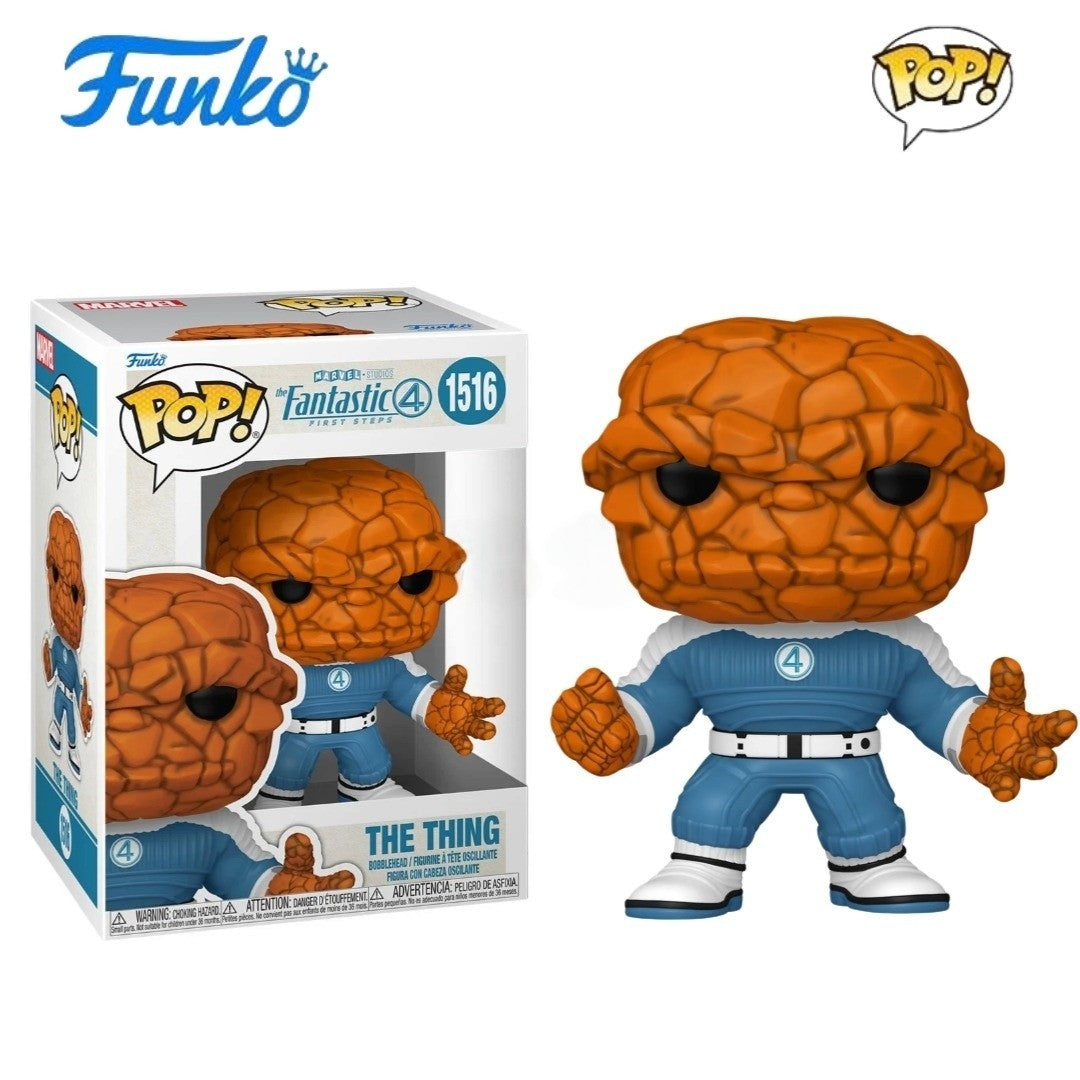 Mister Fantastic Action Figure Fantastic Four Series Anime Doctor Doom Invisible Woman Thing Model Doll Limited Edition Toy Gift