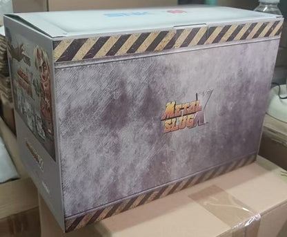 Kit de Modelo Em Estoque, Novo Lançamento, Série Metal Slug X - Tanque/Aeronave/Caminhão Diy em Pequena Escala com Miniaturas de Soldados