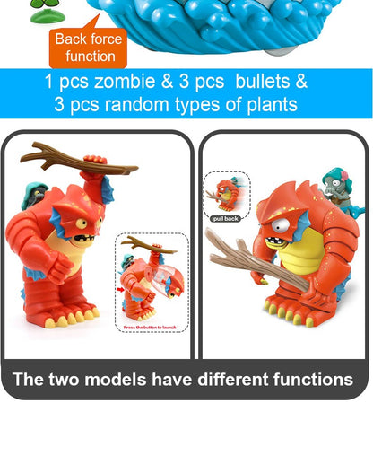 1pcs New PLANTS VS ZOMBIES PVZ Pea Shooter Boss Action Figure Model Toy Dolls Shooting Dave Allstar Toy Kids Gifts For Boys
