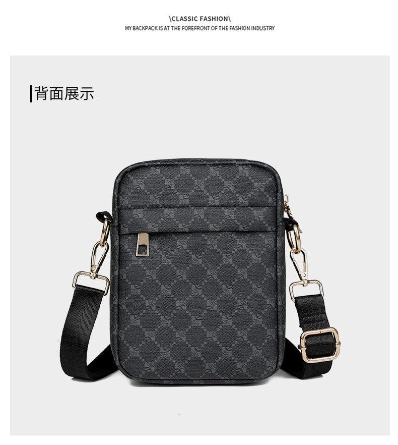 Luxury Designer Men Small Shoulder Bag PU Leather Messenger Crossbody Phone Bag For Men Vintage Style Men Handbag Bag Bolsa Sac