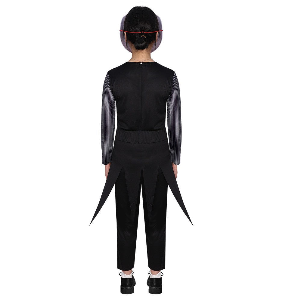 Boys Nightmare Before Christmas Clothes J-Jack Skellington Cosplay for Fancy Halloween Costume Girls S-Sally Party Clothing