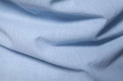 Japanese Style Men's Shirt 2025 Summer Business Casual Shirt Breathable Cotton Linen Blend | Slim Fit Long Sleeve Solid Color