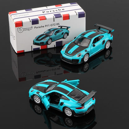 Bburago 1:64 Ferrari Daytona SP3 812 Competizione Carro Modelo Liga Miniatura Veículos Fundidos Brinquedo Coleção de Presente