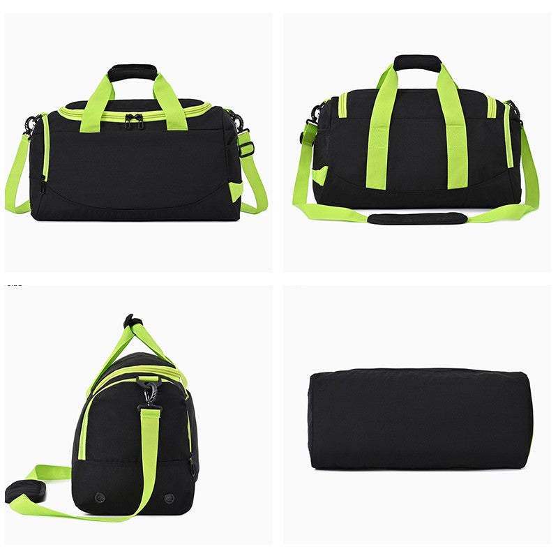 Personalized customized soccer bag logo with dry wet separation handbag luggage sports bag printed with logo pattern