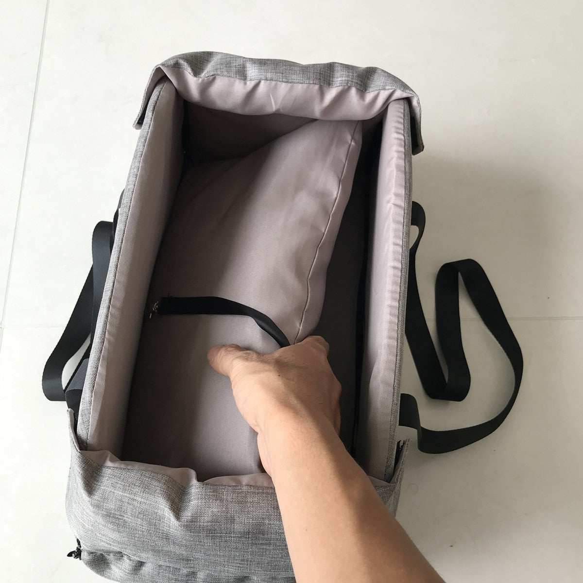 Assento de Carro para Cães Pequenos Assento para Console Central Assento Elevado para Carro Cesta de Transporte para Cães Portátil para Gatos Bolsa de Viagem de Segurança