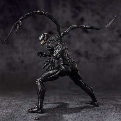 Original em Estoque Bandai Spirits S.H.Figuarts Venom:A Última Dança - Série de Coleção Venom Modelo de Personagem de Desenho Animado Kit de Garagem