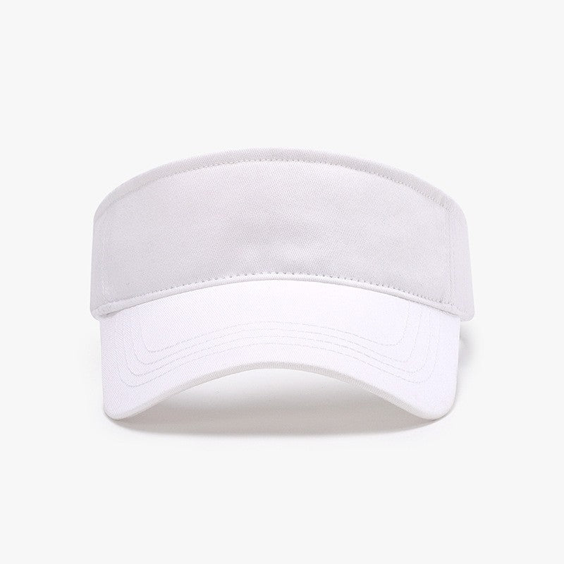 New Summer Sun Hats Men Women Cotton Outdoor Visor UV Protection Top Empty Sport Tennis Golf Running Sunscreen Baseball Cap