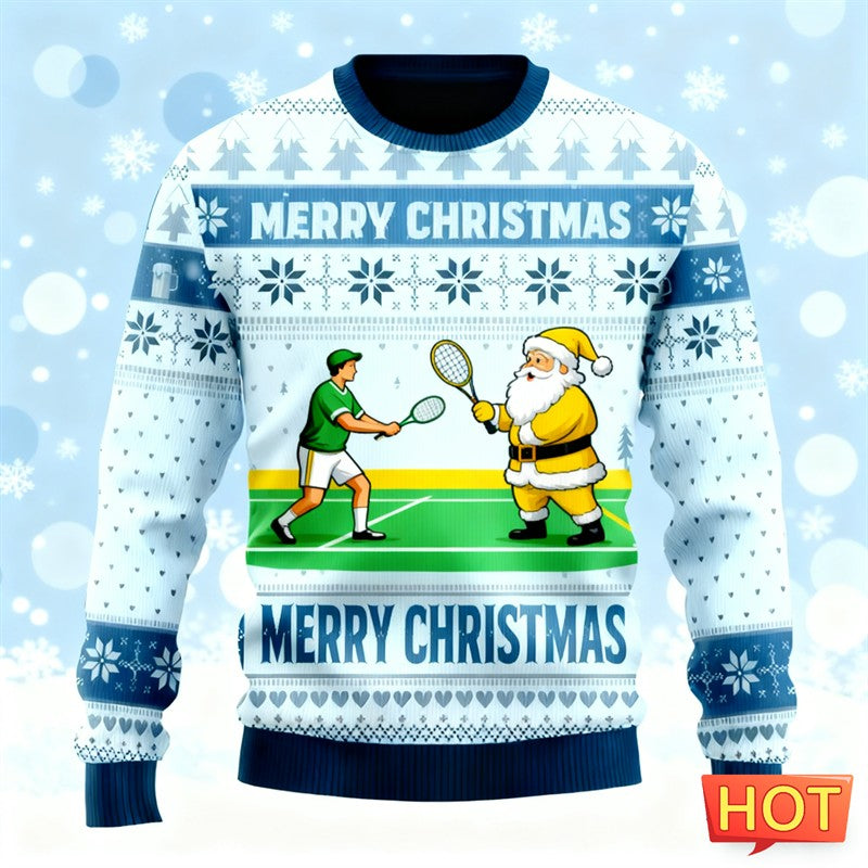 2026 New Funny Santa Claus Graphic Sweatshirts Fashion Holiday Wear 3D Printed Ugly Christmas Sweater Loose Streetwear Pullovers