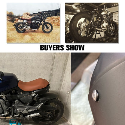 Motorcycle Exhaust Muffler Retro Vintage Classic Electroplating Escap Moto for Cafe Racer Bobber Chopper Custom