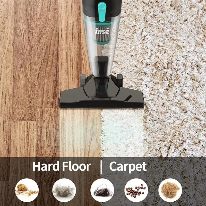 INSE R3S/R6X Corded Vacuum Cleaner Handheld Stick Vacuum Powerful 3 in1 Lightweight Vacuum Cleaners for Home Hard Floor Pet Hair
