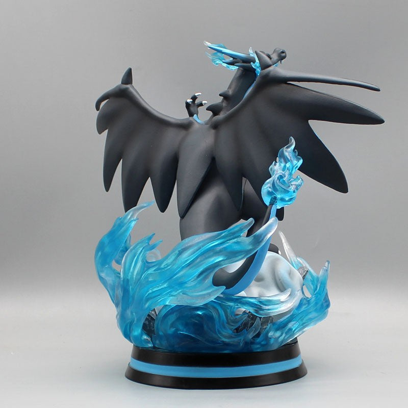 Pokemon Evolução Eevee Anime Figuras Charizard Raichu Mewtwo Dragonite Venusaur Gengar Iluminoso Estatueta PVC Estátua Modelo Brinquedo