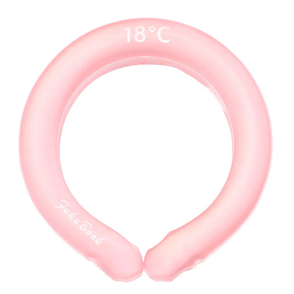 Summer Cooling Neckband Reusable Portable Outdoor Sports Icy Neck Cooler for Men Women