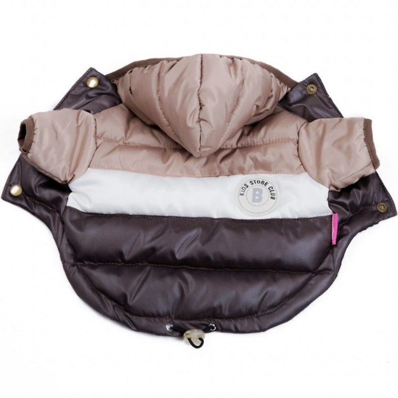 Casaco Acolchoado de Inverno para Cães, Jaqueta de Cachorro Quente e Macia, Roupas Fashion para Filhotes, Casaco Fofo para Gatos, Roupas para Pets, Roupas para Bulldog Francês