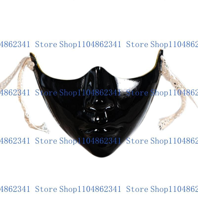 Masquerade Half Face Mask for Women Men Carnivals, Halloween Eyemask Eye Cover Mouth Cover Masquerade Costume Accsessory