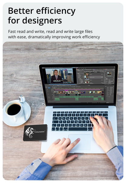 SSD Interno SomnAmbulist SATA3 de 120GB 240GB 480GB 960GB 2.5 128GB 256GB 512GB 1TB 2TB para PC Notebook