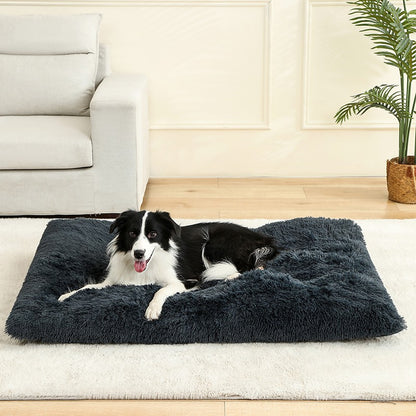 Casa com Cama Macia para Cachorros, Pelúcia Longa e Macia, Melhor Cama para Cães, Cesto para Cães, Produtos para Animais de Estimação, Almofada para Gatos, Tapete para Gatos, Sofá para Dormir de Animais.