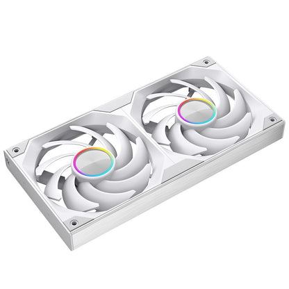 120/240/360mm ARGB PC Case Fan Monolithic Structure Water-Cooled Fan PWM Forward/Reverse Fan Kits Jungle Leopard Starlink Lite