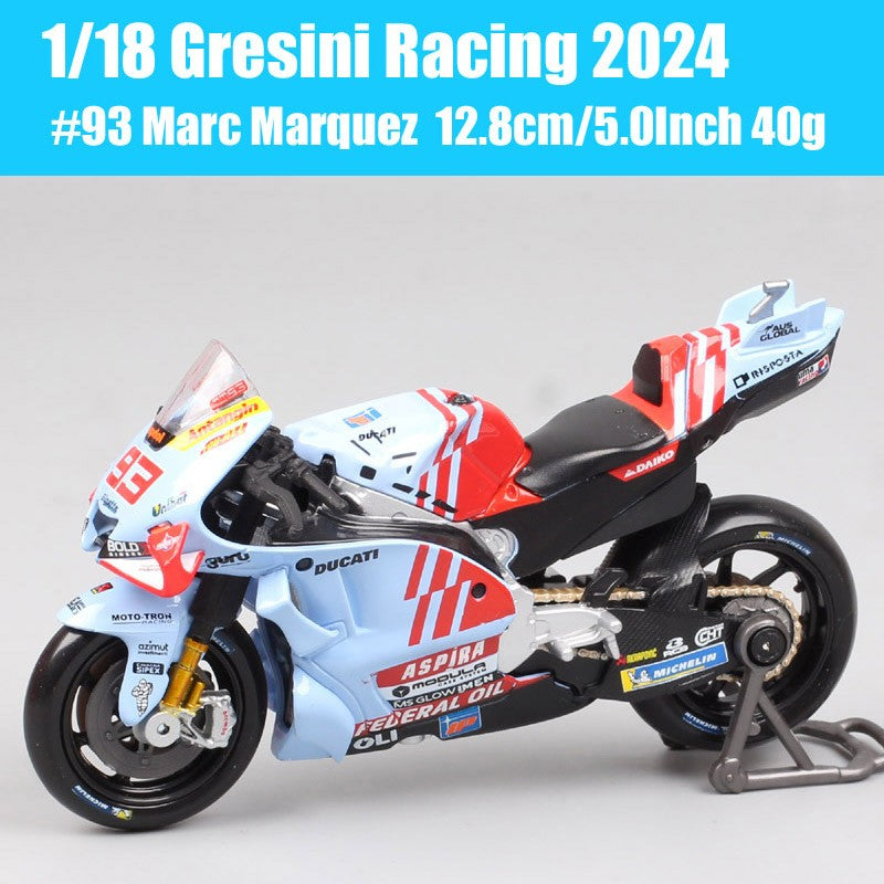1/18 Maisto KTM RC16 Redbull Ducati GP21 GP22 GP23 GASGAS Honda RC213V Repsol Yamaha YZR-M1GP Moto Modelo de Corrida