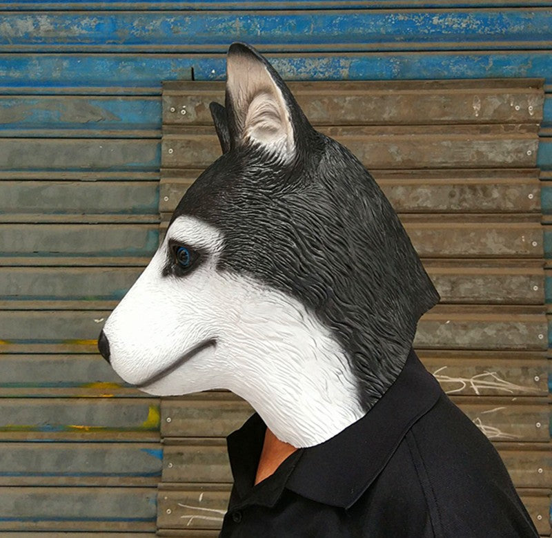 Halloween Latex Mask Adult Richard Rooster Mask Hotline Miami Game Props 3D Realistic Plush Rooster Head Cosplay Animal Mask