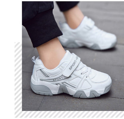 White Breathable Children Walking Shoes Summer Mesh Casual Sneaker for Kids Boys Outdoor Sport Tennis  Anti-Slip
